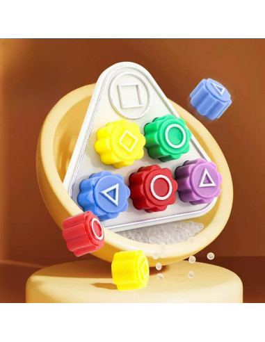 Juego Tradicional Coreano Gonggi CARAVELOVE - Set de Jacks 5 Piezas