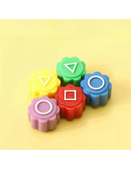 Juego Tradicional Coreano Gonggi CARAVELOVE - Set de Jacks 5 Piezas Juego Tradicional Coreano Gonggi CARAVELOVE - Set de Jacks 5 Piezas