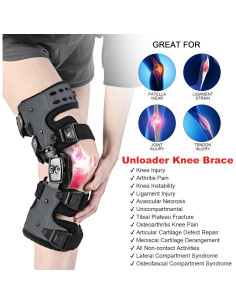 Rodillera Descompresora OA EZWORK para Alivio de Dolor Rodilla 2