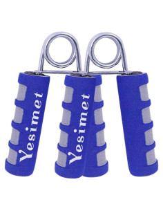 Juego de 2 Agarradores de Mano YESIMET - Fortalecedor de Agarre 20-25LB