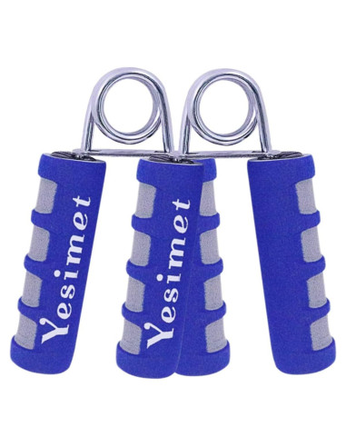 Juego de 2 Agarradores de Mano YESIMET - Fortalecedor de Agarre 20-25LB