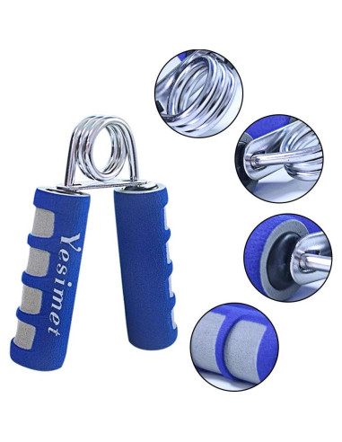 Juego de 2 Agarradores de Mano YESIMET - Fortalecedor de Agarre 20-25LB