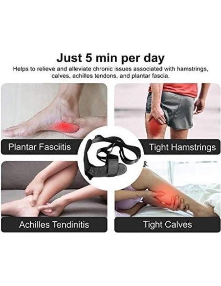 Estirador de pies y pantorrillas Autonomier con bolsa y bola