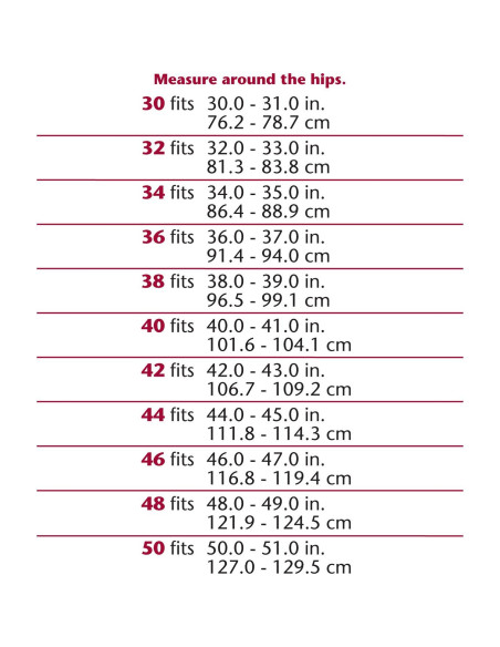Faja Lumbosacra Truform-OTC 613V, Soporte 91.44 cm Cadera