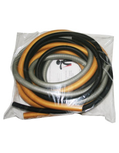 Tubos de Ejercicio Sin Látex CanDo 10-5689 - Difícil, 1.83m