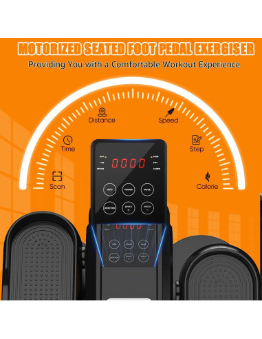 Máquina Elíptica de Escritorio Klwenas Maec Compacta 44.2x40.6cm