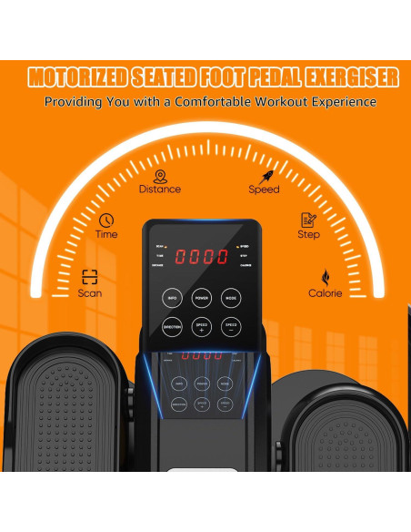 Máquina Elíptica de Escritorio Klwenas Maec Compacta 44.2x40.6cm