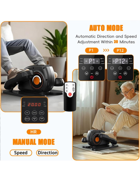 Máquina Elíptica de Escritorio Klwenas Maec Compacta 44.2x40.6cm