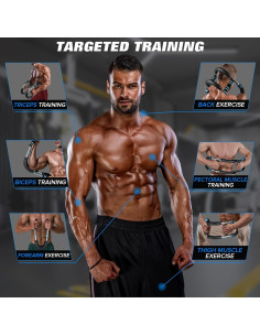 Entrenador de brazos Twister Cropyoyo 29.5-49.9kg ajustable 2