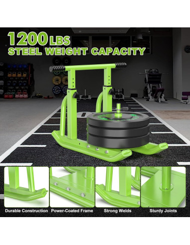 Trineo de Peso Choiana SP0513 para Entrenamiento de Fuerza