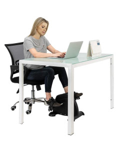 Bicicleta de Ejercicio Mini W002K con Resistencia Ajustable - Negro 2