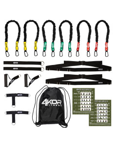 Sistema de Cuerda de Resistencia 4KOR Deluxe para Cuerpo Completo