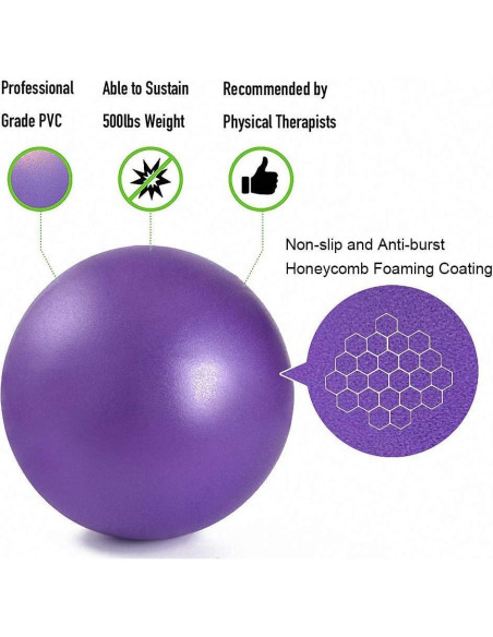 Mini Pelotas de Ejercicio CORINTH 25cm Antiburst Profesional