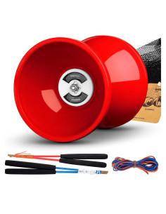 Yoyo Diabolo MAGICYOYO Rojo 5" (12.7 cm) Triple Rodamiento