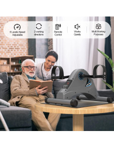 Ejercitador de Pedales Eléctrico LUBBYGIM Mini para Rehabilitación 2