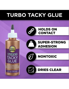 Pegamento Turbo Tacky Aleene's 118.29 ml Gel Transparente 2