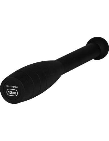Club de Acero Retrospec 10 lb (4.54kg) Entrenamiento Fuerza