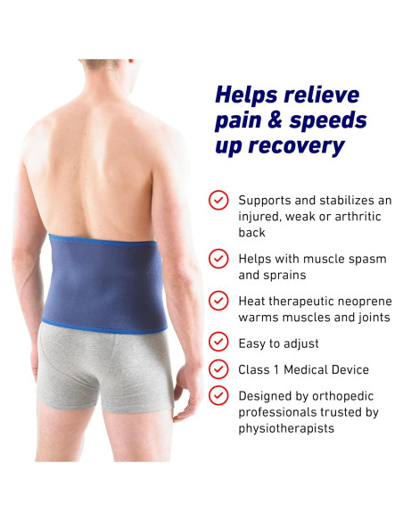 Faja de Cintura Espalda Neo-G - Soporte Ajustable Unisex