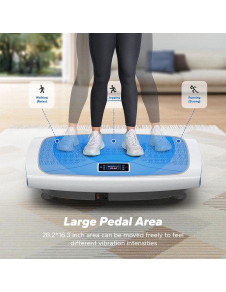 Máquina de Ejercicio de Placa de Vibración MERACH 4D con Cuerdas