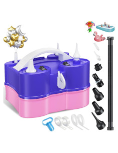 Bomba de aire eléctrica Jobkoo 3 en 1 para globos 110V