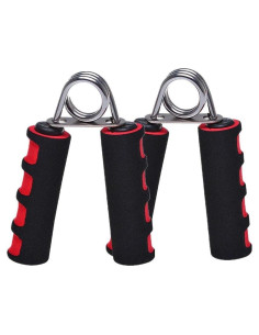 Agarradores de Mano Fitness Maniac Rojo - Fortalecedor de Agarre