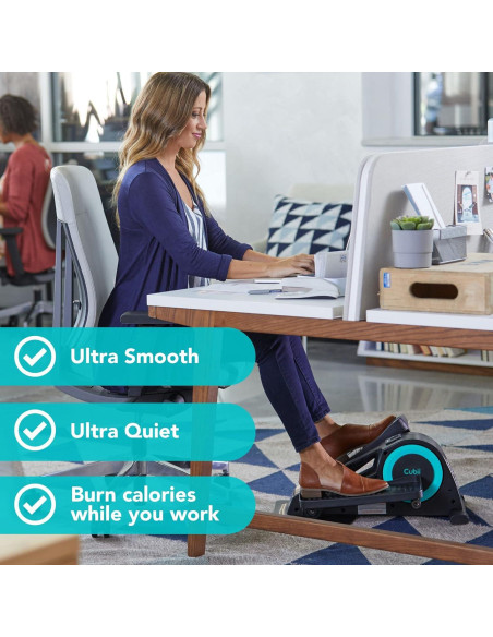 Cubii JR1 Elíptica Bajo Escritorio Compacta para Fitness