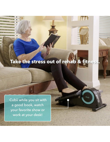 Cubii JR1 Elíptica Bajo Escritorio Compacta para Fitness