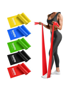 Bandas de Resistencia Contatto - 5 Niveles, TPE, Ejercicio