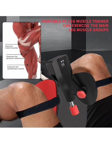 Entrenador de Muslos Pobugy - Ejercitador Kegel Portátil 0-50kg