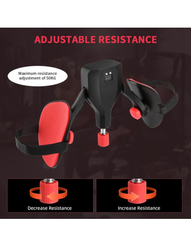 Entrenador de Muslos Pobugy - Ejercitador Kegel Portátil 0-50kg