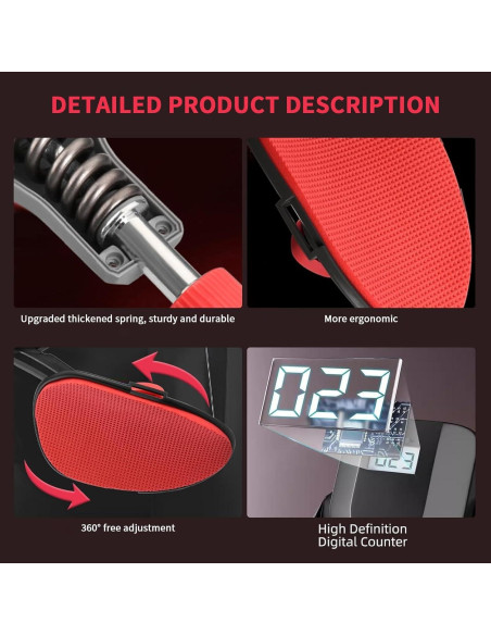 Entrenador de Muslos Pobugy - Ejercitador Kegel Portátil 0-50kg Entrenador de Muslos Pobugy - Ejercitador Kegel Portátil 0-50kg