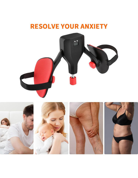 Entrenador de Muslos Pobugy - Ejercitador Kegel Portátil 0-50kg Entrenador de Muslos Pobugy - Ejercitador Kegel Portátil 0-50kg