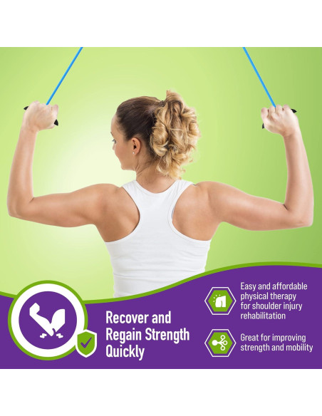 Polea para Hombro Mars Wellness sobre la Puerta - Terapia en Casa