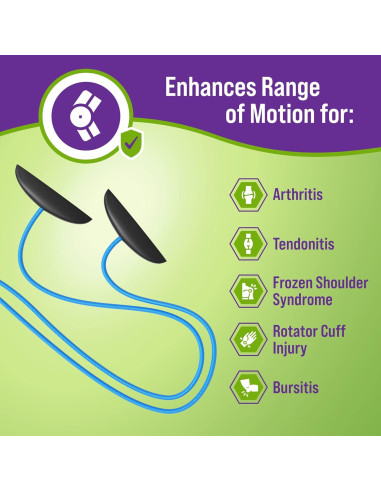 Polea para Hombro Mars Wellness sobre la Puerta - Terapia en Casa