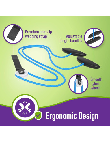 Polea para Hombro Mars Wellness sobre la Puerta - Terapia en Casa