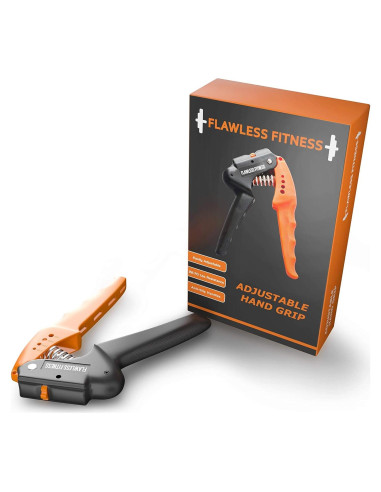Fortalecedor de Agarre de Mano Flawless Fitness Ajustable 10-32 kg