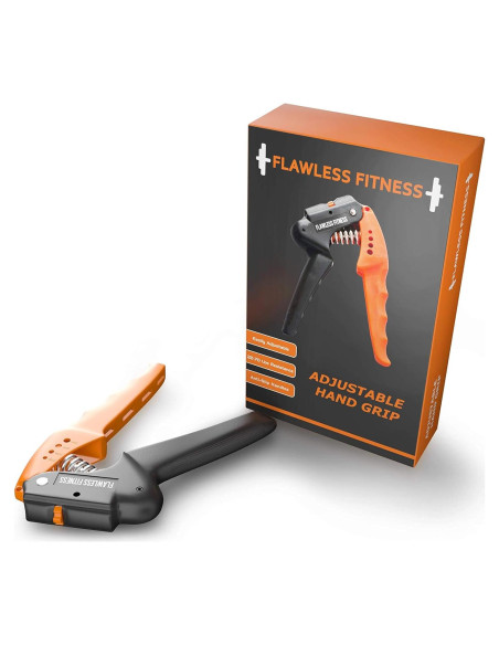Fortalecedor de Agarre de Mano Flawless Fitness Ajustable 10-32 kg