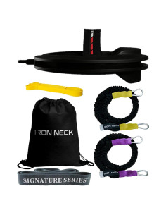 Kit de Rehabilitación Iron Neck 3.0 con Bandas de Resistencia
