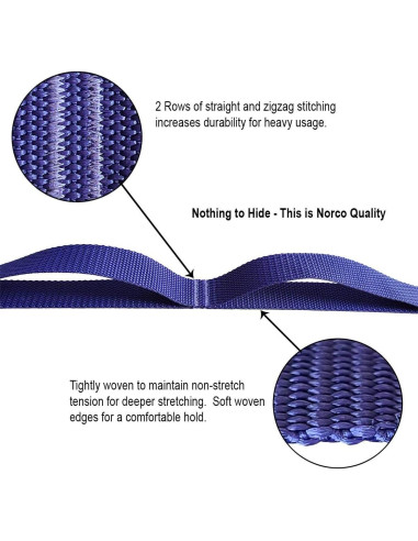 Correa de Estiramiento Balego con Asas para Yoga y Pilates