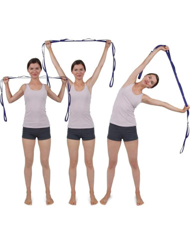 Correa de Estiramiento Balego con Asas para Yoga y Pilates
