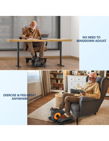 Ejercitador Elíptico Bajo Escritorio FRYLINE ATM-1 12 Velocidades