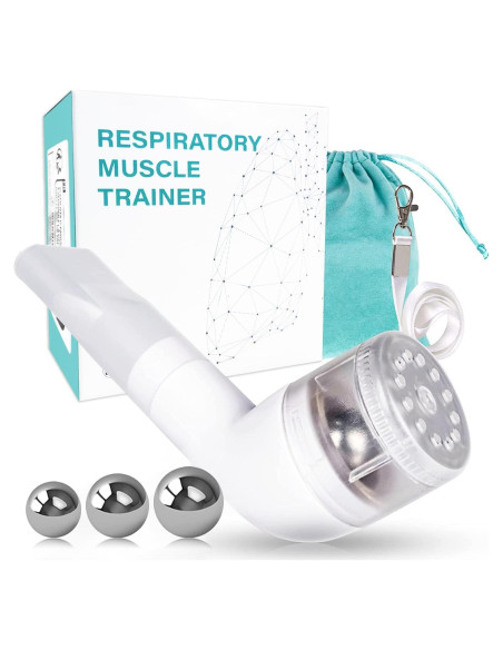 Entrenador de Respiración BOKANG con Válvula Flutter y 3 Pelotas Entrenador de Respiración BOKANG con Válvula Flutter y 3 Pelotas
