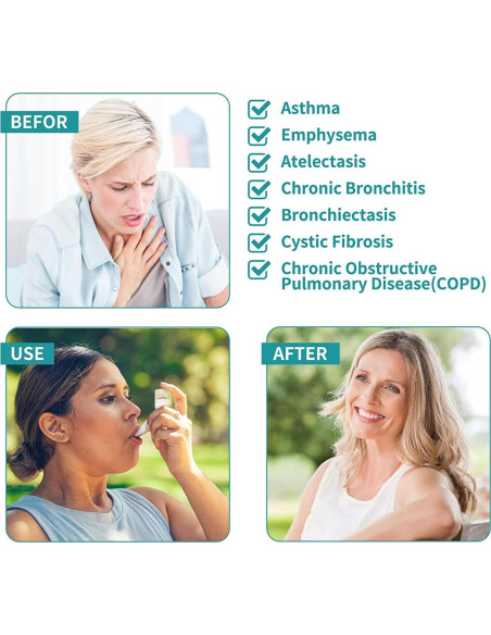 Entrenador de Respiración BOKANG con Válvula Flutter y 3 Pelotas Entrenador de Respiración BOKANG con Válvula Flutter y 3 Pelotas