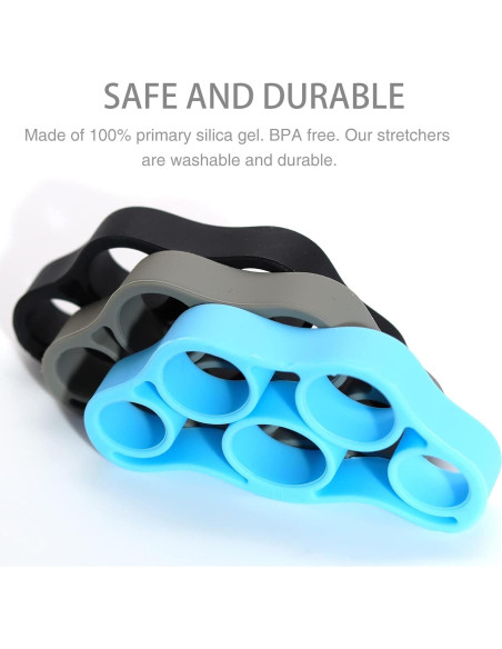 Fortalecedor de Agarre de Mano JULAR - 3 Niveles de Resistencia