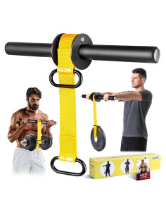 Fortalecedor de Antebrazo AJKPL con Rodillo de Muñeca 110/130 cm