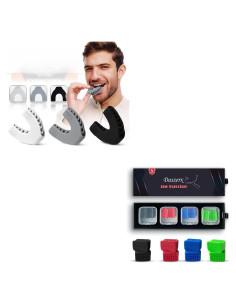 Ejercitador de Mandíbula DASZERX Silicona 4 Niveles Resistencia