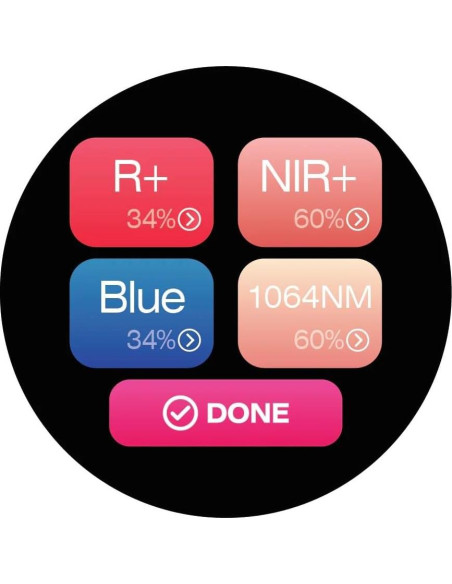 Panel de Terapia de Luz Roja RLT Home 72 LEDs 7 Longitudes