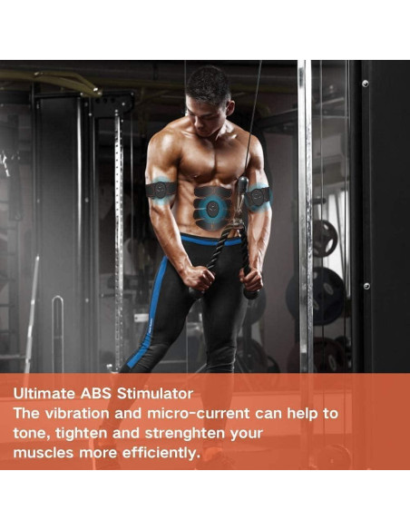 Cinturón Tonificador de Músculos Abdominales JoJoMooN - 0.29 kg