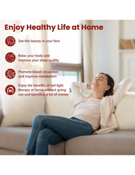 Bombilla Terapia Luz Roja Aumtrly 18 LEDs 660nm E26