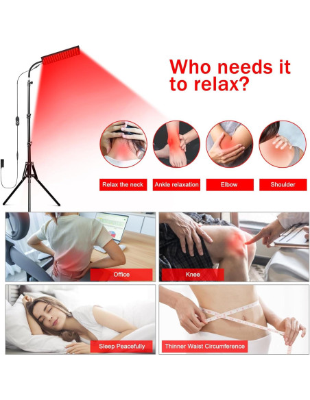 Lámpara de Terapia de Luz Roja ROEDAX-HAO 660/850nm LED